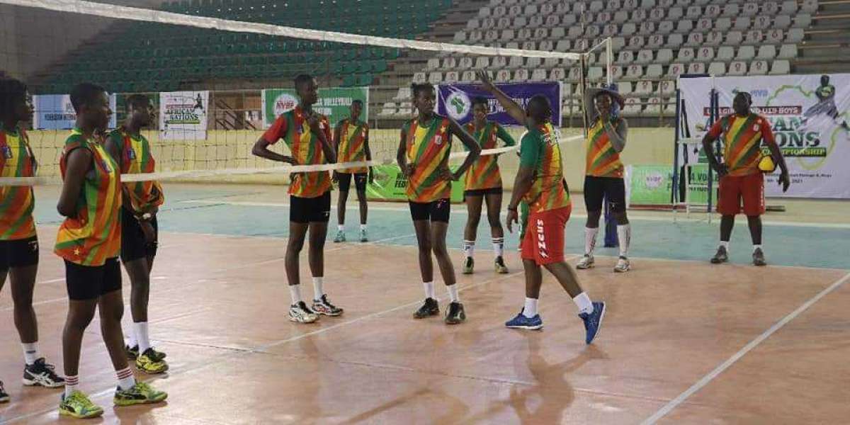 CAVB Championship: Cameroon Team's Feel The Abuja Indoor Sports Hall Ahead of Thursday Clash