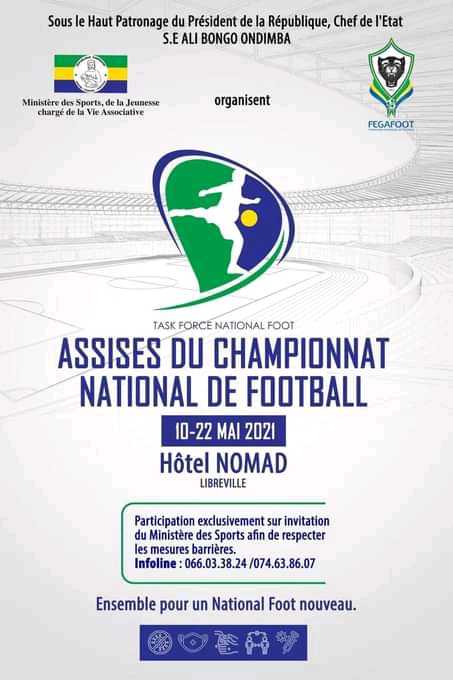 #reprise 
 
Le Ministre des sports Gabonais #nguema invite tout le monde autour d'une table avant le kick off des championnats. 
 
L'idée est du président de la République#ali Bongo Odimba.Interrompu depuis mars 2020 à cause du #covid-19, les championnats ligue1 et 2 n'ont jamais repris.