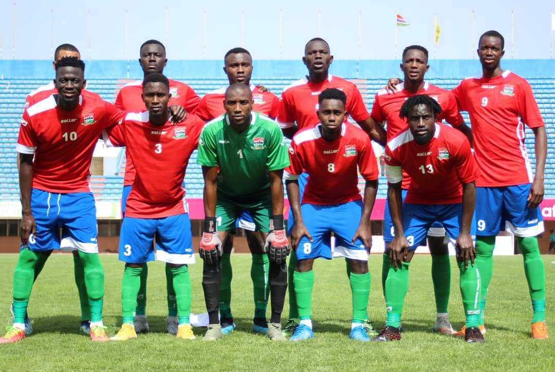 Top of the #totalafcon2021q group. 🔝 
 
First qualification to the tournament. ✅ 
 
How far will Gambia go in the #totalafcon? 🇬🇲 
 
#mondaymotivation