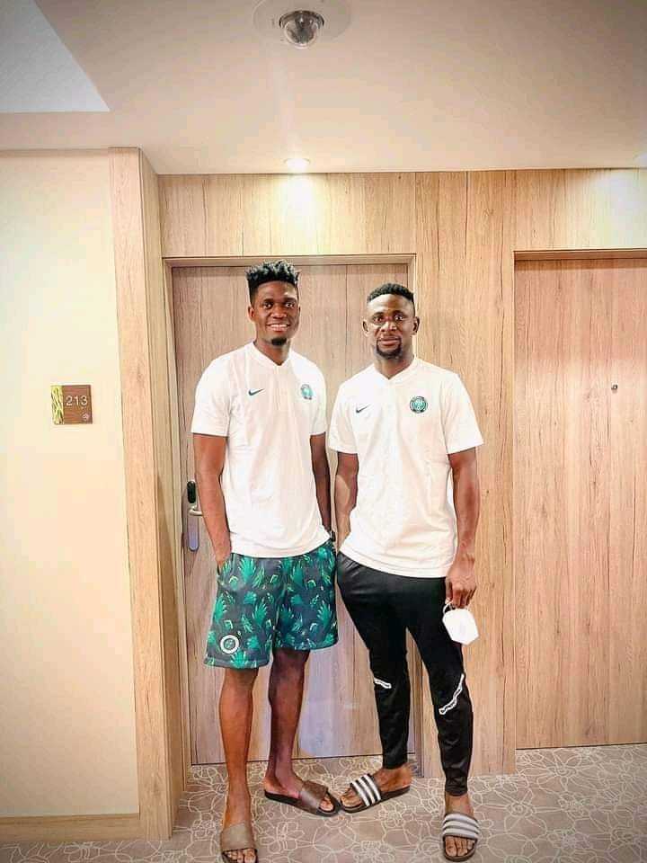 📷:  
 
Val Ozornwafor x Noble John 
 
#ph_connect 🇳🇬🦅 #npfl #friendlies #nigeria