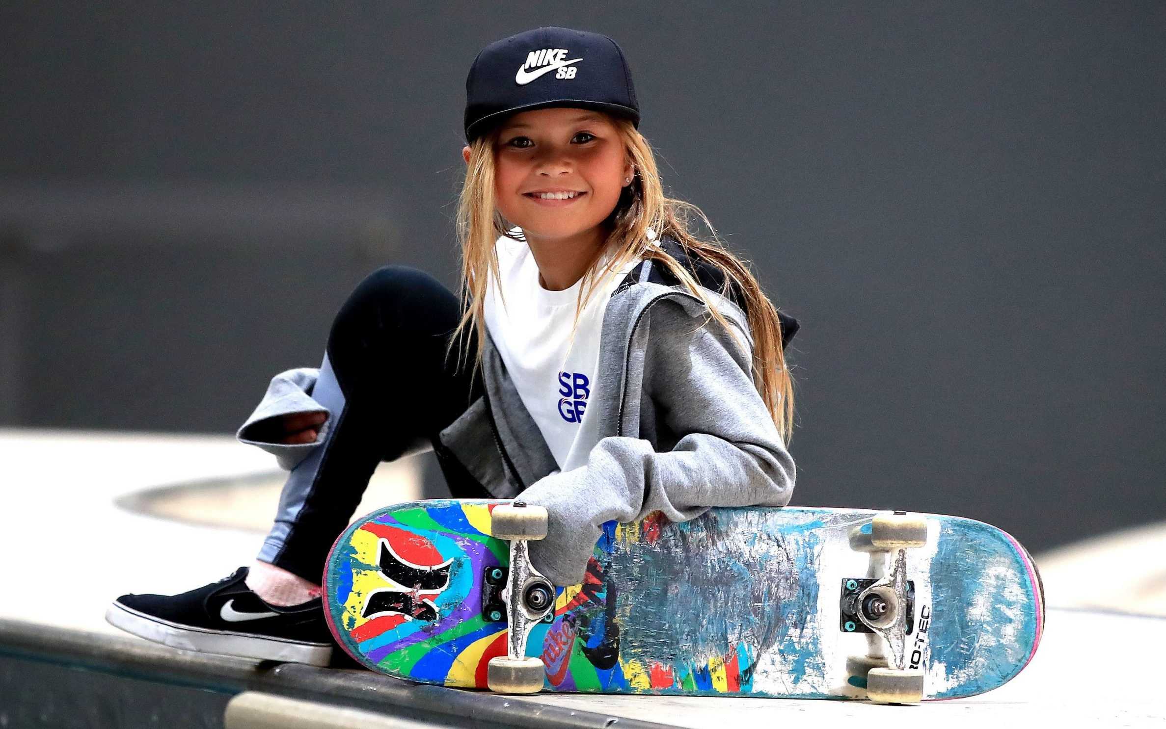 L'adolescente #sky #brown (13 ans) sera la plus jeune athlète olympique britannique de l'été après avoir été nommée jeudi aux côtés de Bombette Martin pour représenter l'équipe britannique de skateboard aux Jeux olympiques de Tokyo ce mois-ci.