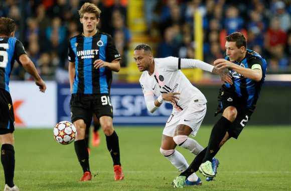 [Ligue des Champions] 
Contre le #fcbruges, #neymar a été énorme mais pas décisif devant les buts. La star brésilienne du #psg a été le deuxième joueur avec le plus de Kilomètres parcourus (10,8) et le 2ème également en termes de sprint (23).