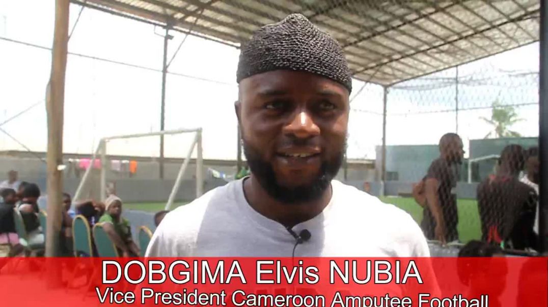 CAMEROUN DOBGIMA Elvis NUBIA Vice President de la Cameroon National Amputee football league