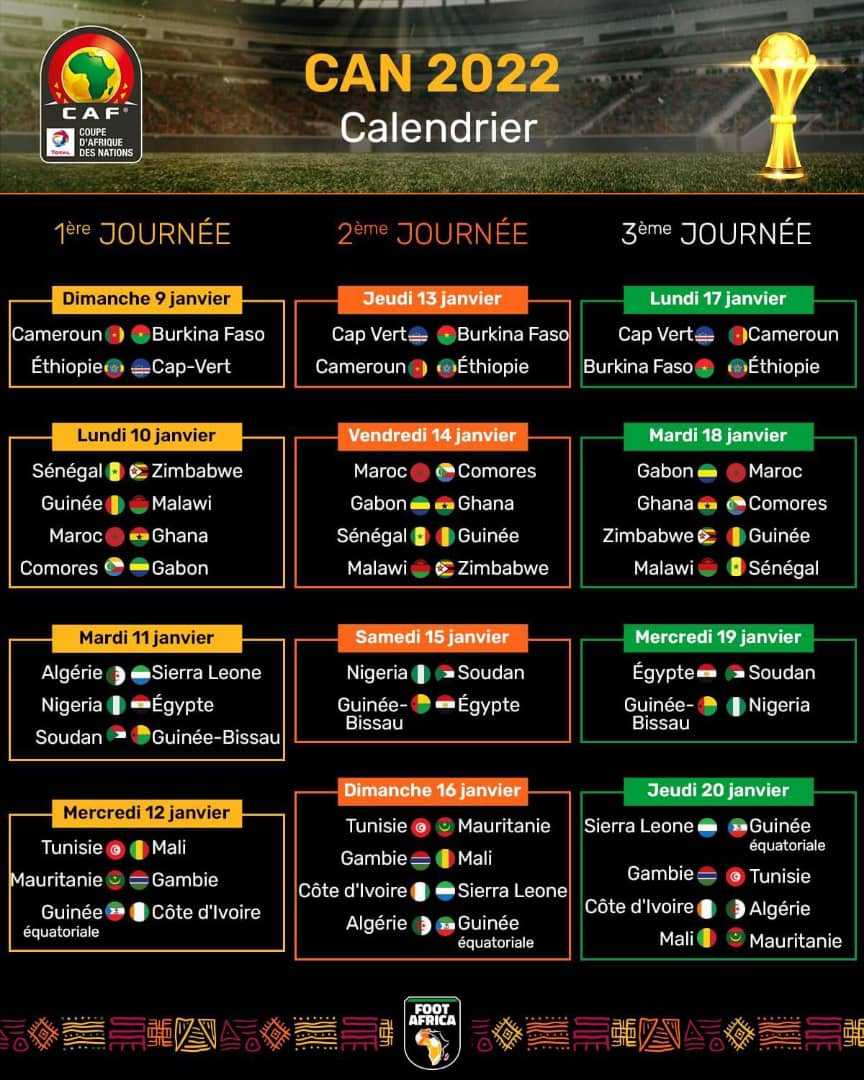 Programme de la can