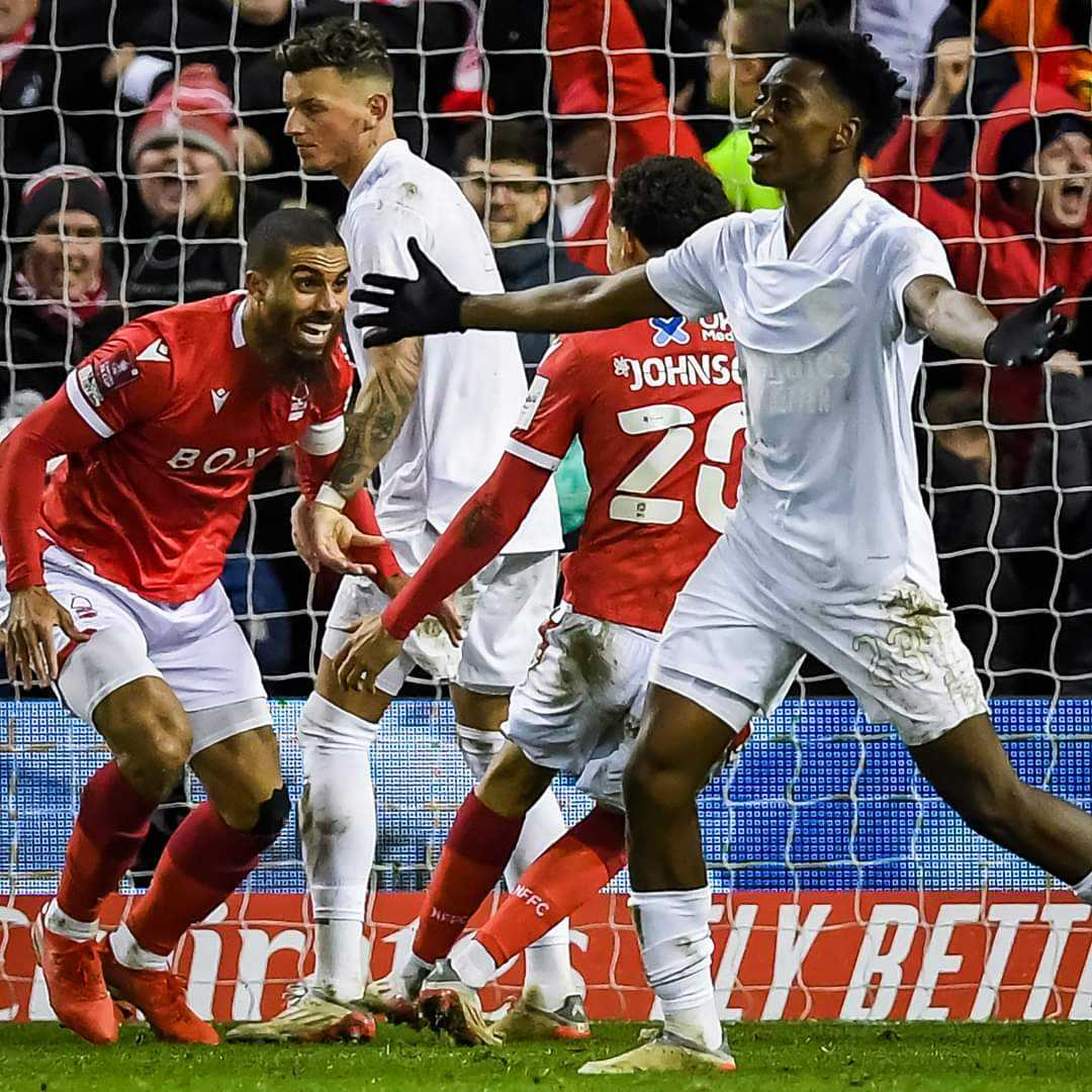 Arsenal are eliminated from the FA Cup by second-tier side Nottingham Forest. 
 
They’ve only been knocked out in the third round once since 1996... by Nottingham Forest in 2018 🙃 #arsenal #facup