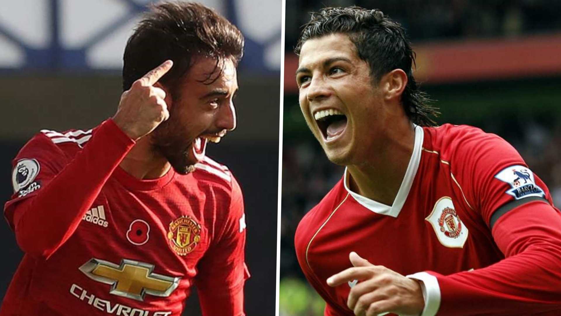 [Manchester United] 
Pour #brunofernandes, #cristianoronaldo est le meilleur joueur de #manchesterunited de l'histoire. Il l'a dit dans une interview accordée au site du club.