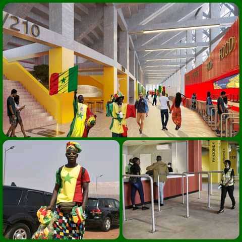 [Sénégal] 
Inauguration 
#stadeabdoulayewade 
#diamniadio 
Quelques images fortes de la cérémonie inaugurale. 
 
Crédit photo :#pourquoijaimelesenegal 
@M.A