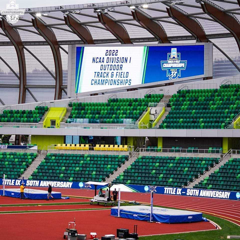 Over to Day two (2) of NCAA Track & Field Championships, the women’s events will take centre stage today at the Hayward Field in Eugene, Oregon with Nigerian athletes running for top honours in the 100m, 200m, 400m, Long Jump and the relays. 
#ncaa #athletics