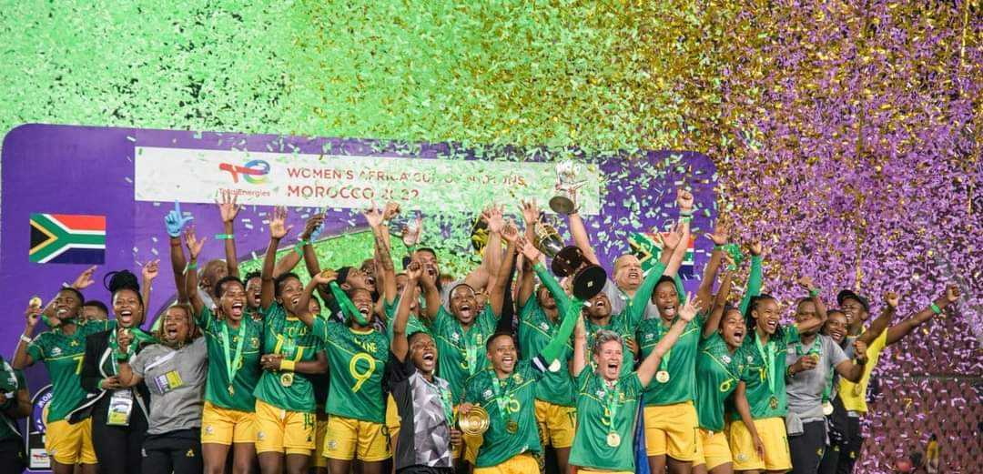 WAFCON 2022 Champions 🏆🇿🇦 
 
#wafcon2022