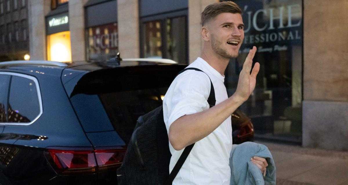 #timo#werner is back at a club he knows well. This Tuesday, RB Leipzig formalized the recruitment of the German international, who had played for the Bulls from 2016 to 2020 before joining Chelsea. In a situation of blunder with the Blues, the 26-year-old striker signed up until 2026 with the formation coached by #domenico#tedesco.