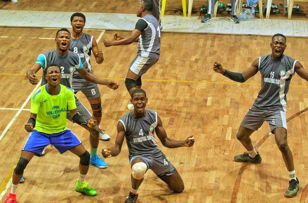 OFFA VC are Champions 🏆 of the 2022 Nigeria Volleyball Premier League. 
 
OFFA VC beat Nigeria Correctional Service 3-2 (25-16, 23-25, 25-17, 17-25, 15-11) on the final day of the 2022 Volleyball League in Akure on Sunday. 
 
A big congratulations 🎉 to the OFFA boys, the coaching crew and the people of Kwara State. 
 
#kwarastate  
#offa