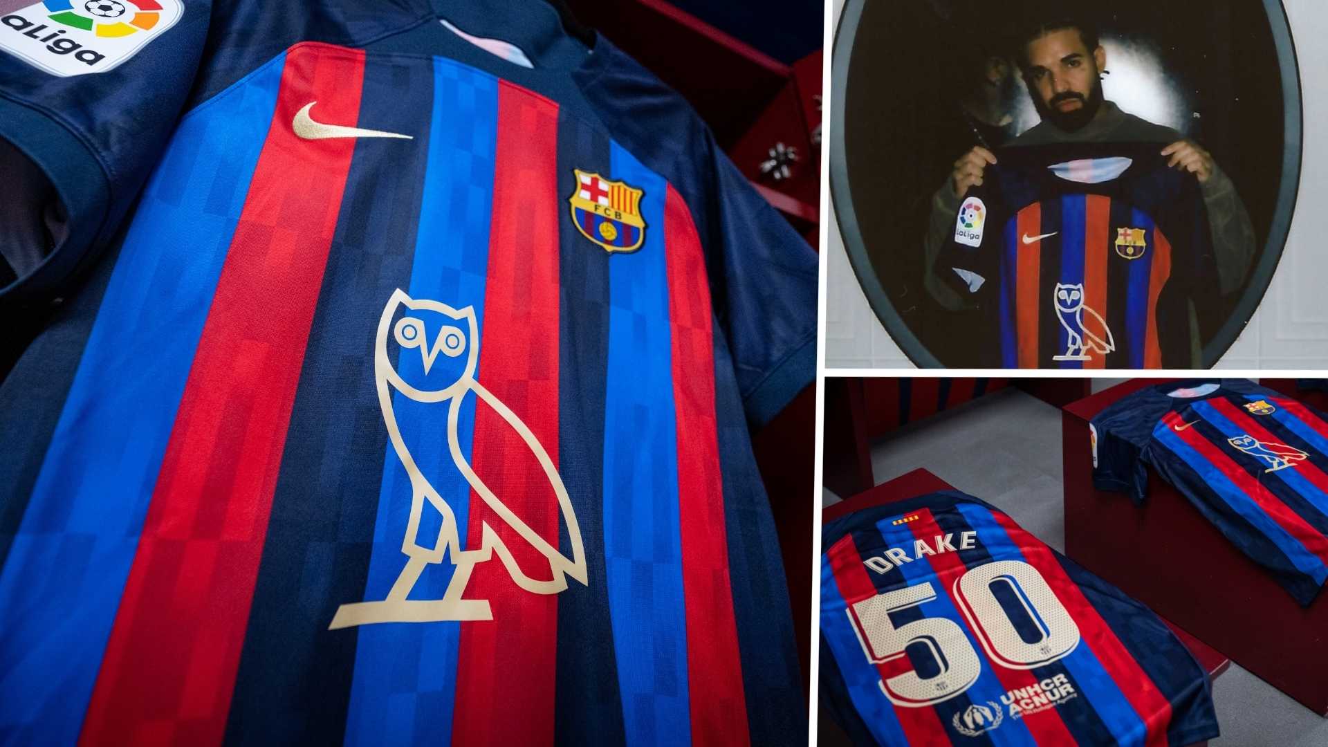 FC Barcelona will wear a jersey in honor of Drake