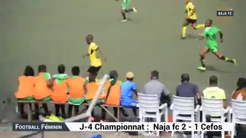 [Championnat Féminin Bénin]  #najafc  Avant dernier match et victoire contre#cefos