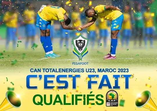 [CAN U23]  Ce sera avec le Gabon cette année.La sélection nationale #espoir du Gabon ont éliminé le Cameroun dans cette compétition,qui sert aussi de qualification aux #jo de Paris. #ElmCanU23 #Maroc2023
