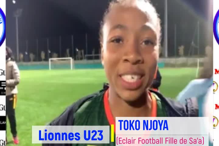 Matchs amicaux Maroc 2023 Les Lionnes U23 du Cameroun remporte les deux matchs amicaux qui les opposaient au Maroc.  Réaction de la Princesse TOKO NJOYA à la fin du deuxième match