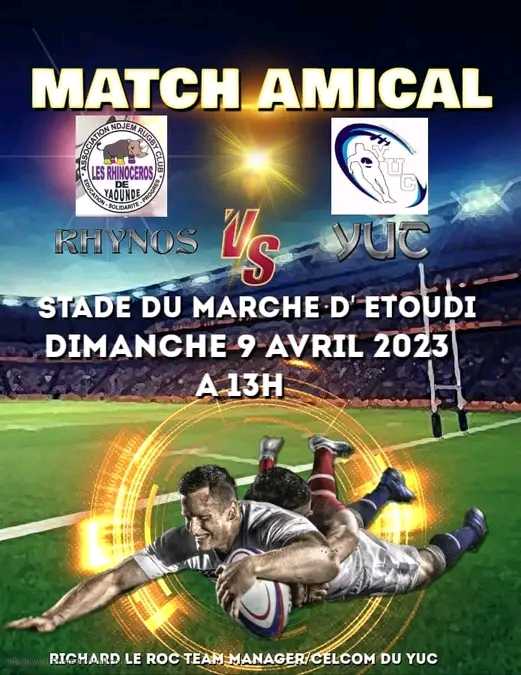 [Fecarugby] 
Amical,ce dimanche le #yuc (Yaoundé University Club est sur scène face à #rhinos.Le YUC est l'une des équipes la plus ancienne et la plus titrée du Cameroun .