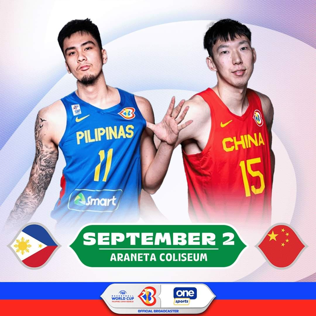 Philippines and China To Square Off In FIBA