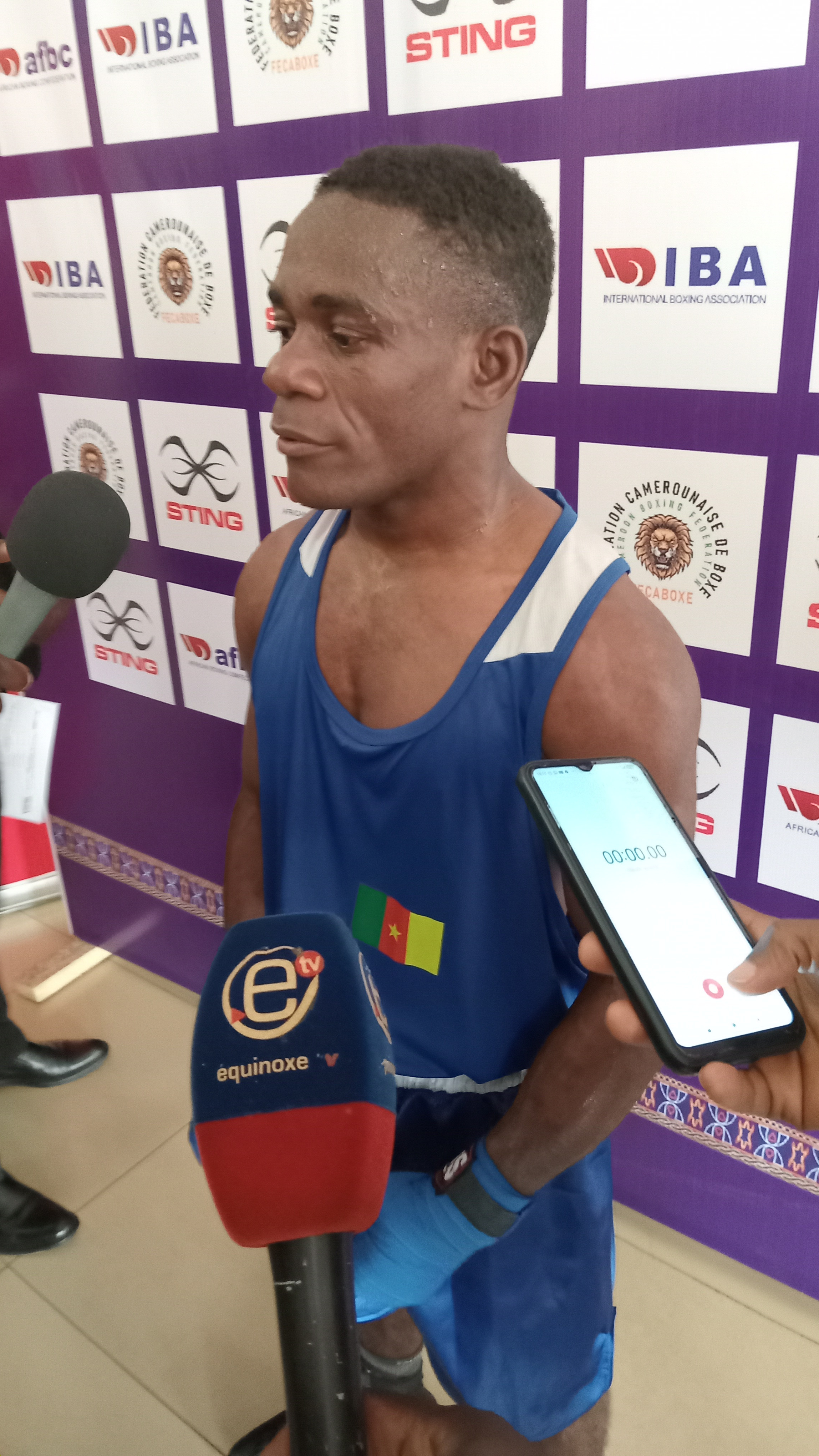 46-48 KG Hommes: WOUANG battu en finale.