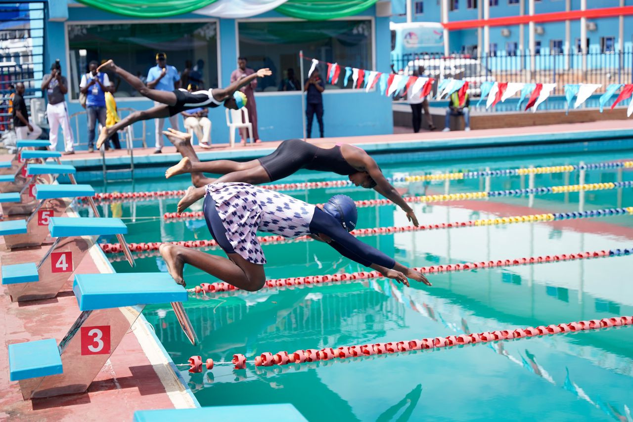 Lagos Dominate in Swimming