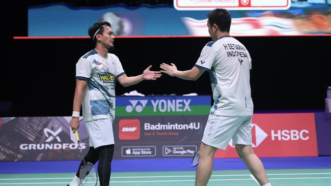 China Open: Ahsan/Hendra Kalah di Babak Pertama