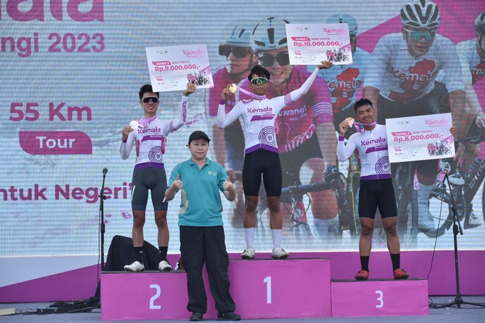 Pemenang Hari ke-2 Tour of Kemala Race 55 Km