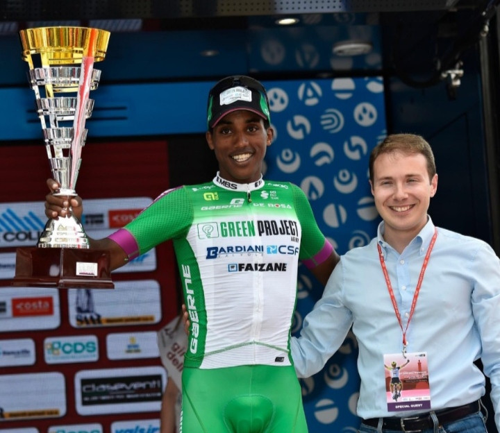 Un autre Erythréen meilleur cycliste africain 2023