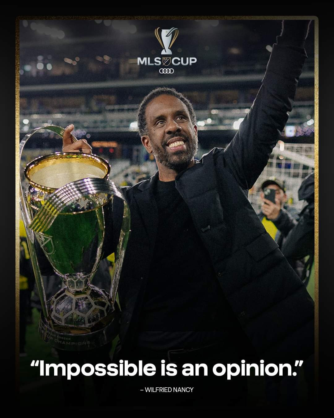 Wilfried Nancy, The First Black Coach To Win MLS C