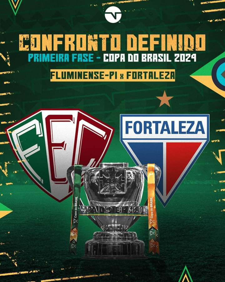 O Fortaleza vai enfrentar o Fluminense/PI.