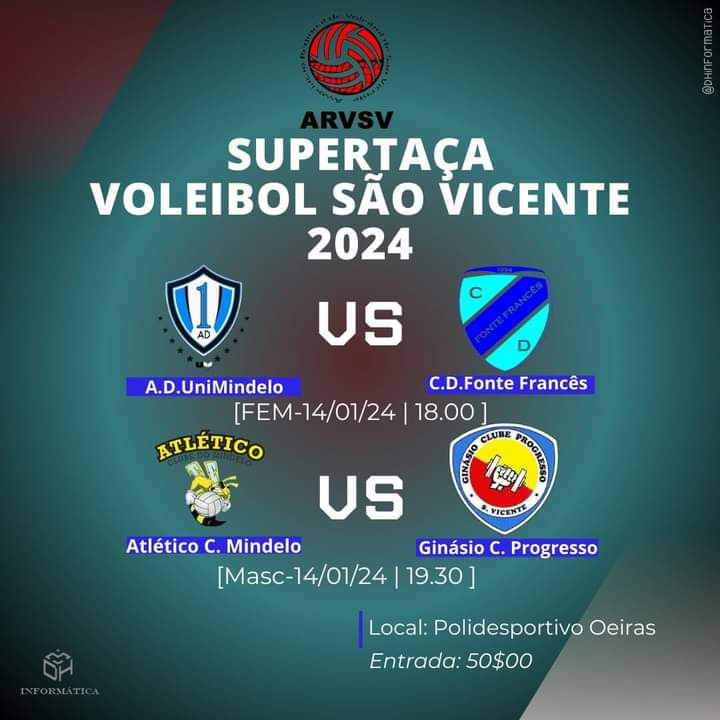 O voleibol de São Vicente está de volta.