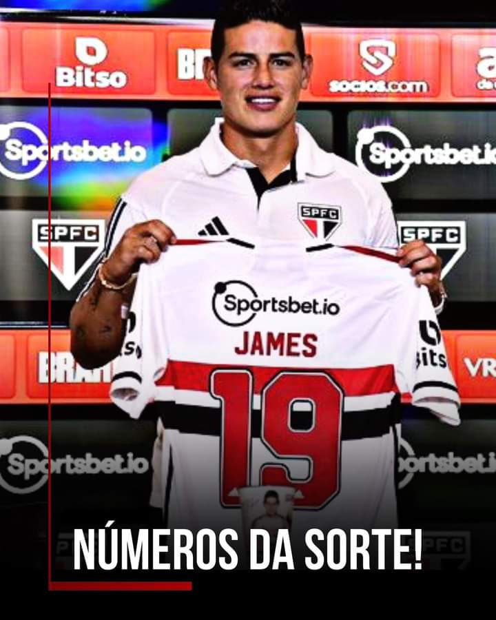 James deve abandonar a camisa 19.