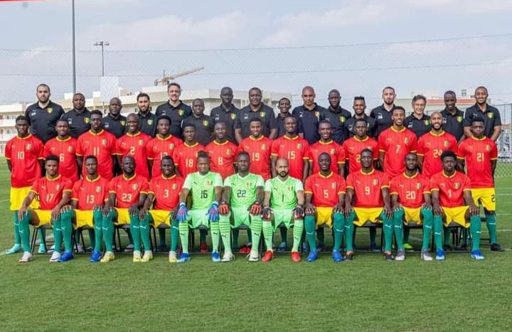 La Guinée et sa photo officielle de la CAN 2023