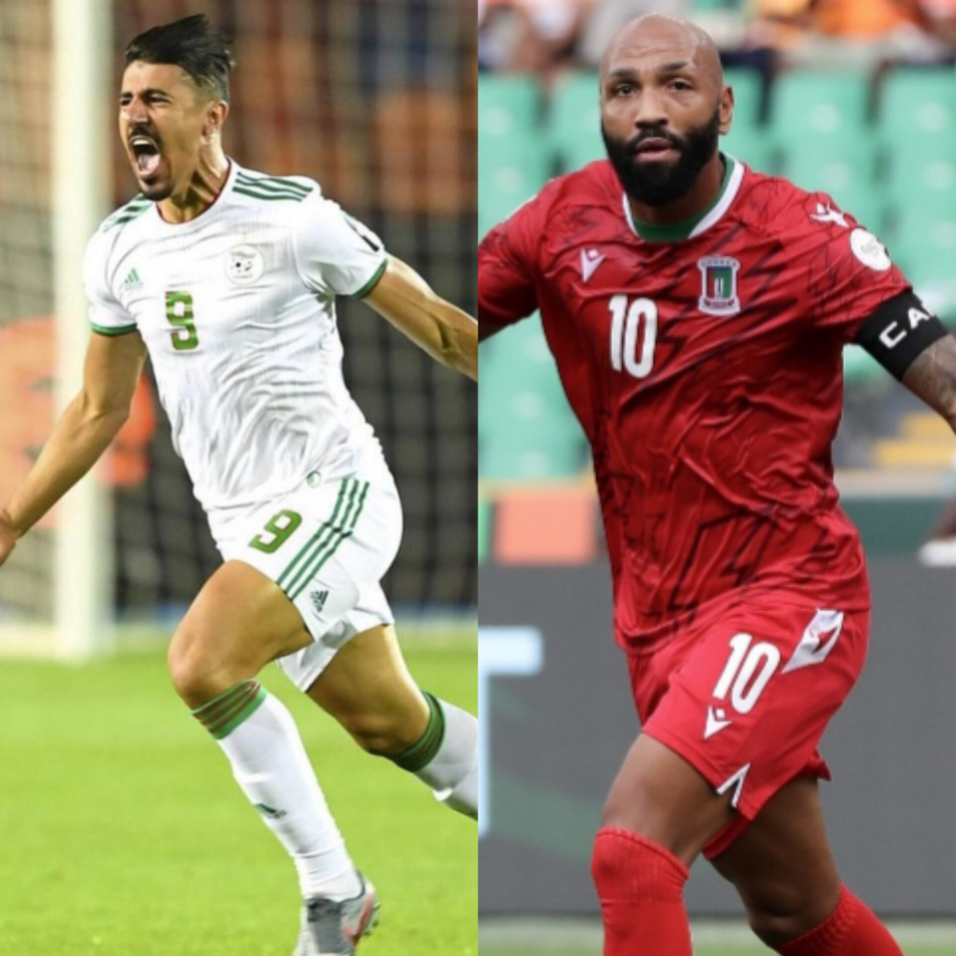 Emiliano Nsue et Baghdad Bounedja, les canonniers