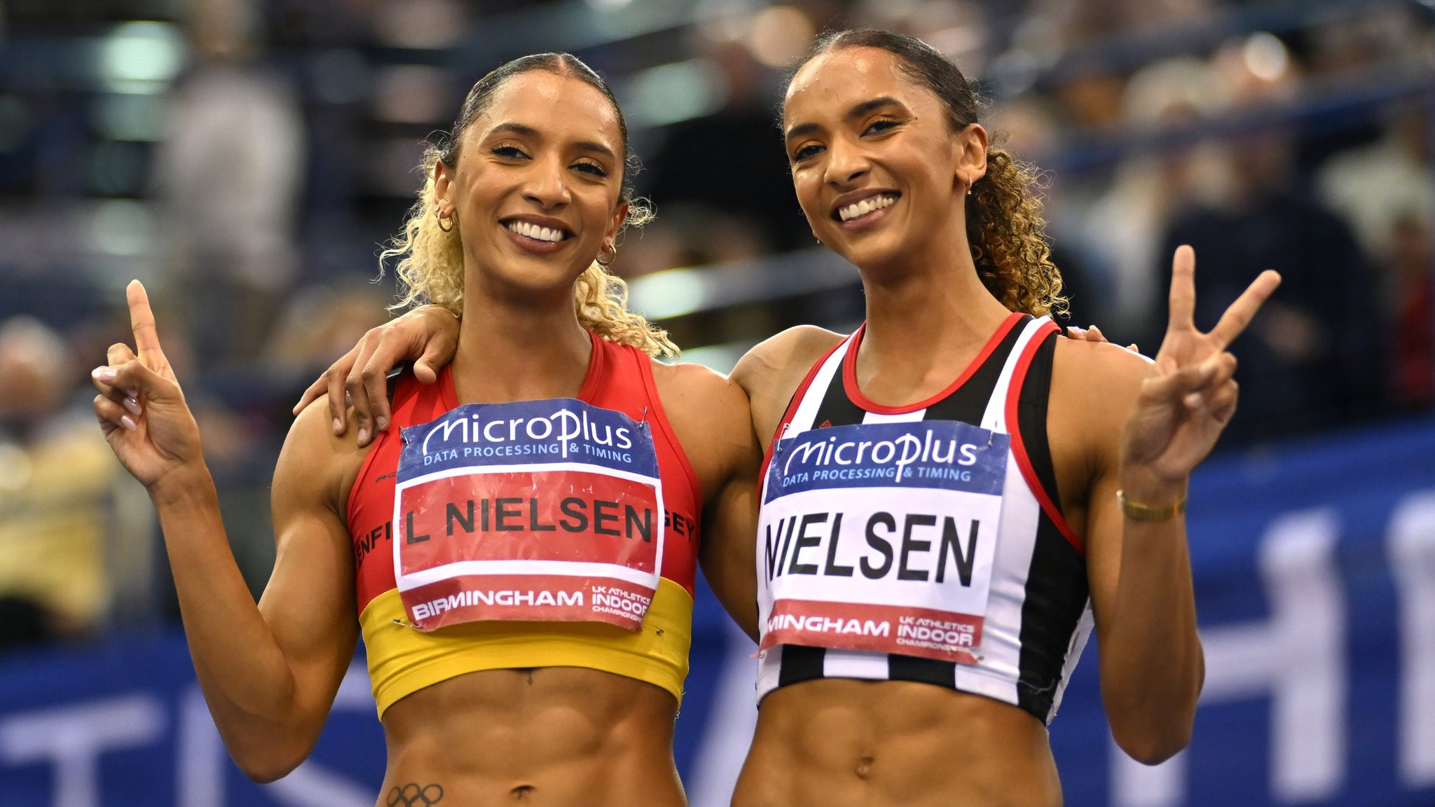 Lina and Laviai Nielsen on 4x400m dream