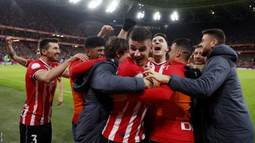 Athletic Bilbao beat Atletico Madrid 3-0