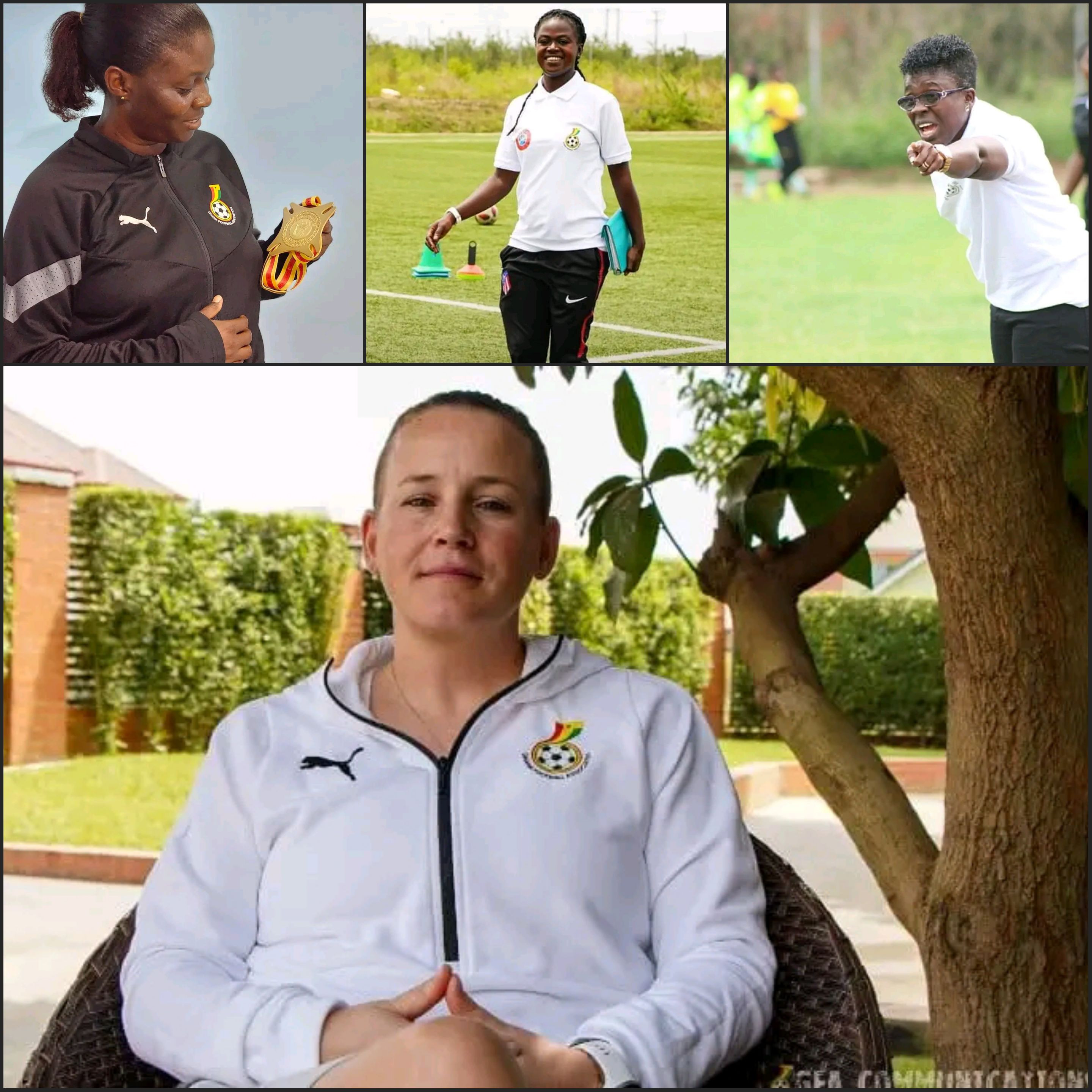 Women take charge of Ghana's young women's selections, a significant step forward for women's football in the country.