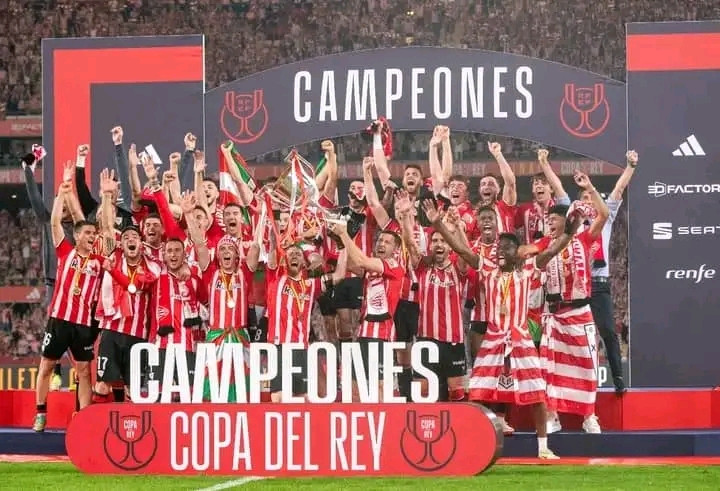 El Athletic Club de Bilbao gana la Copa del Rey..