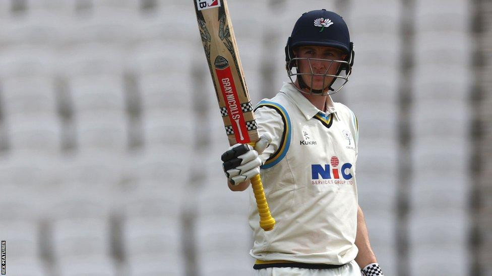 Brook century helps Yorks earn draw