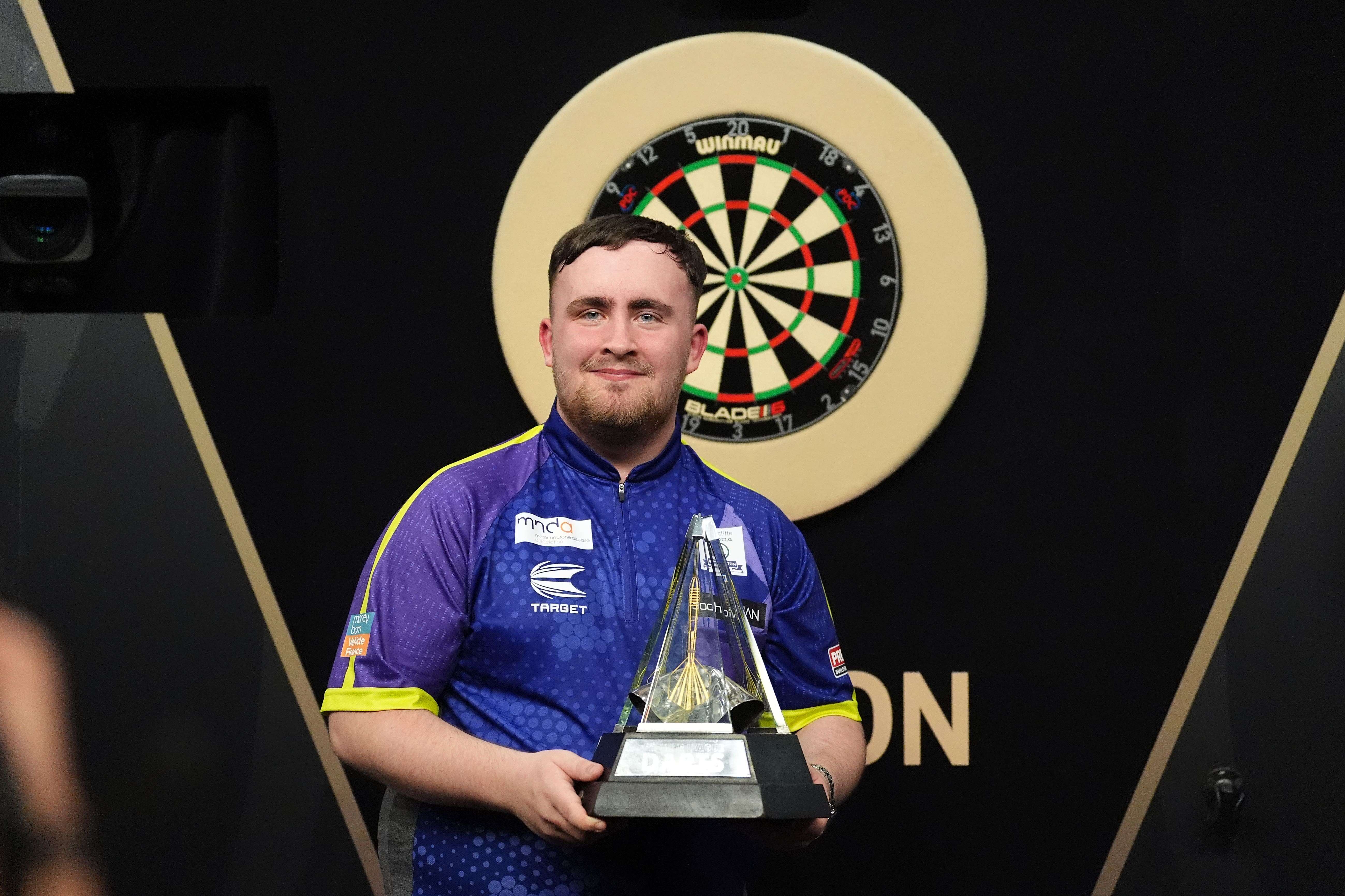 Luke Littler hits nine-darter