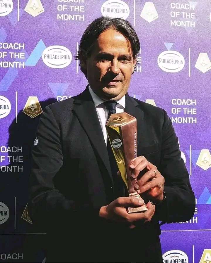 Simone Inzaghi, Entrenador del Año.