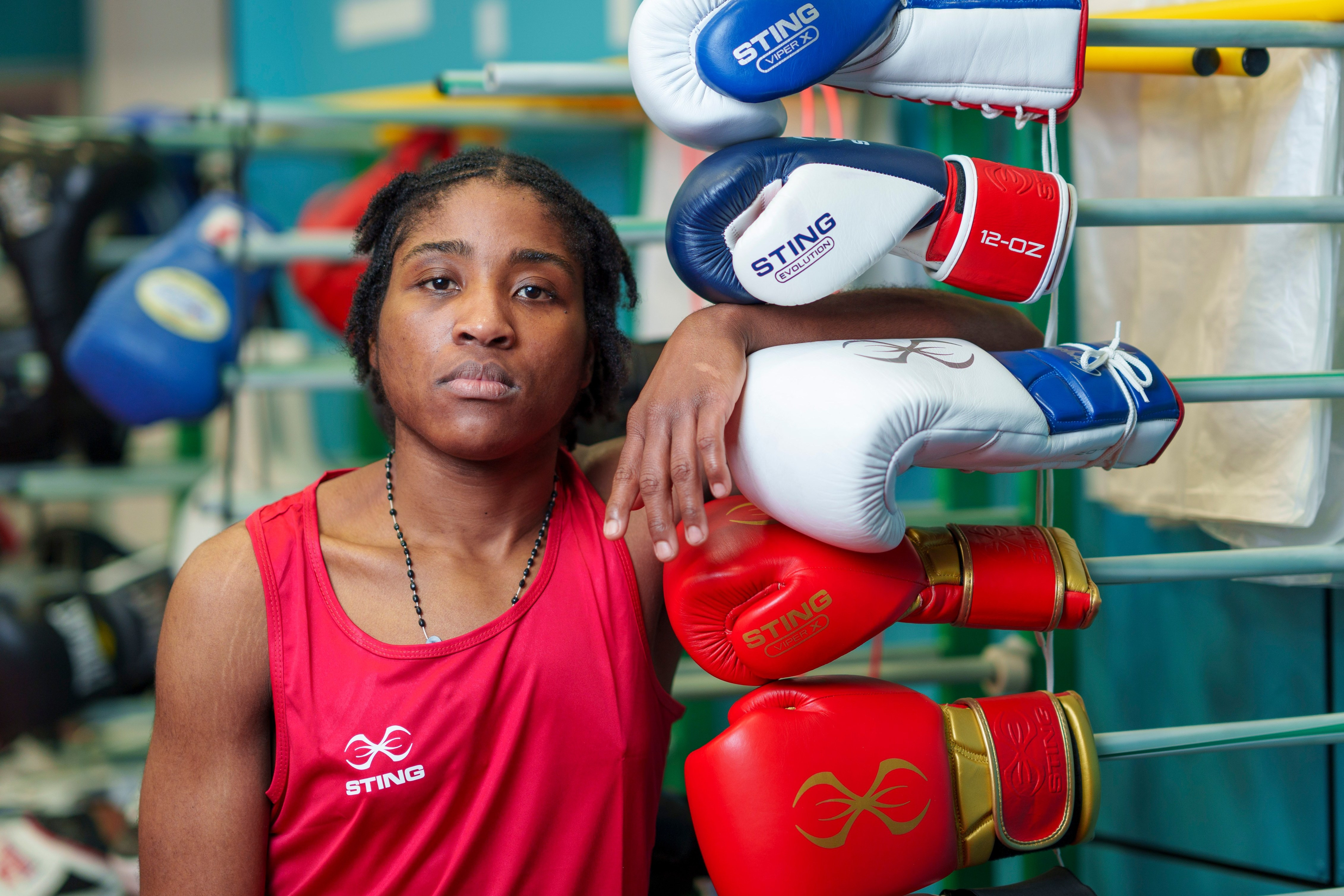 La boxeuse Cindy Ngamba lutte pour sa citoyenneté
