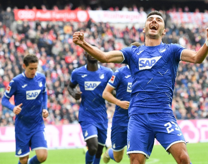 Bundesliga: Hoffenheim mène Darmstadt 5-0