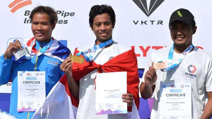 Indonesia Juara Asia Open Water Swimming