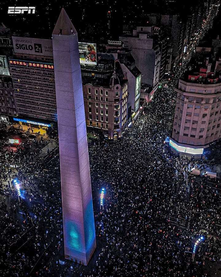 Buenos Aires após a conquista da Argentina !