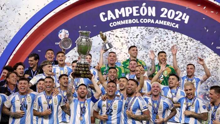 Argentina Cetak Rekor 16 Kali Juara Copa America!