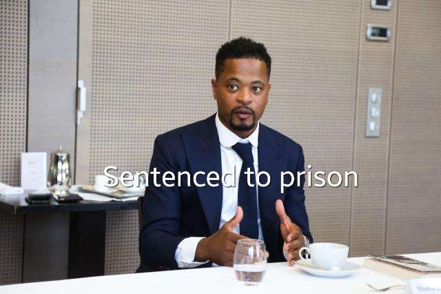 Patrice Evra Sentenced to 12 Months in Prison