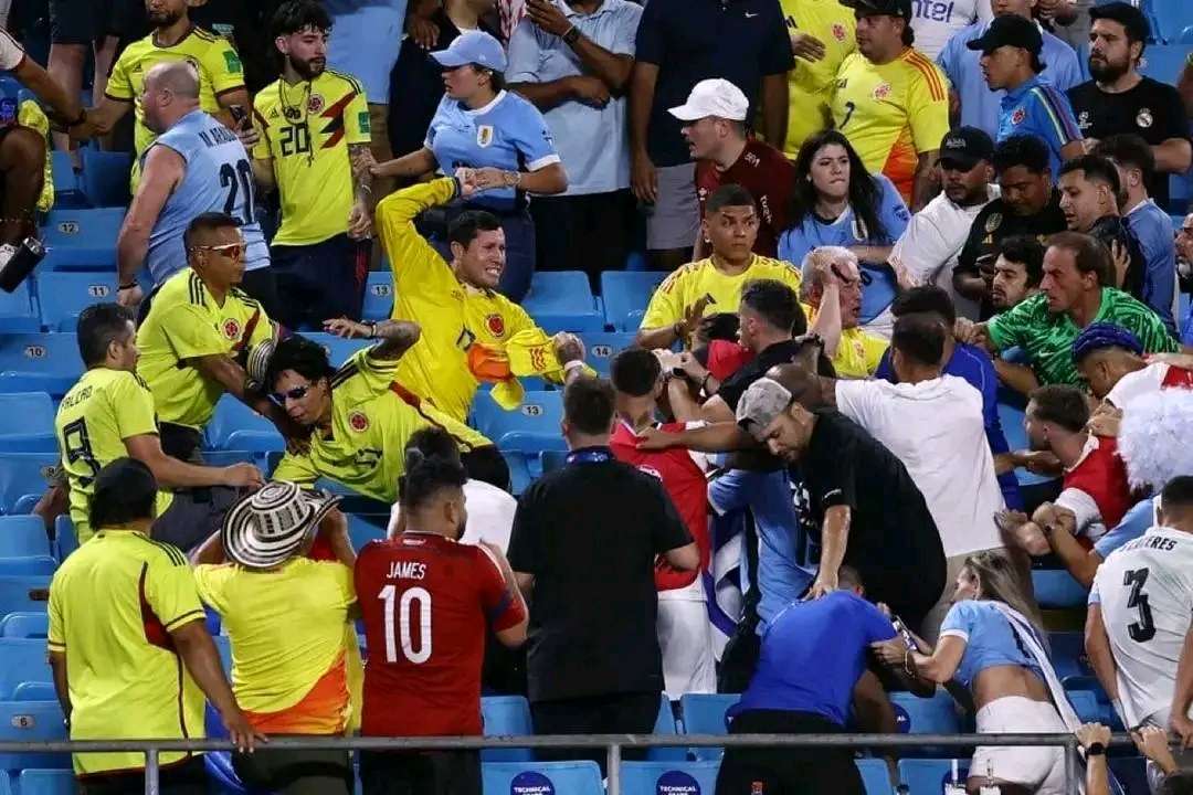 Incidente violento tras la eliminación de Uruguay en la Copa América