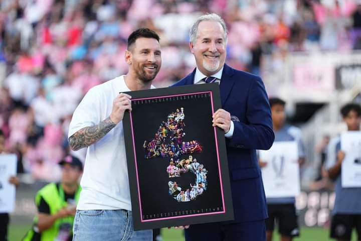 USA : Inter Miami honore Léonel Messi.