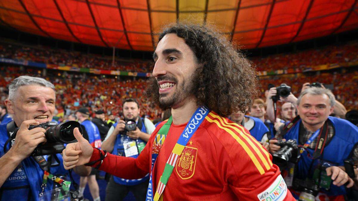 Cucurella holds attention of Europe