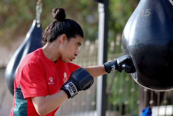 L'équipe féminine du Maroc en fin de stage.