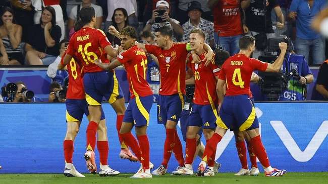 Setiap Pemain Spanyol Dapat Bonus Rp7 M